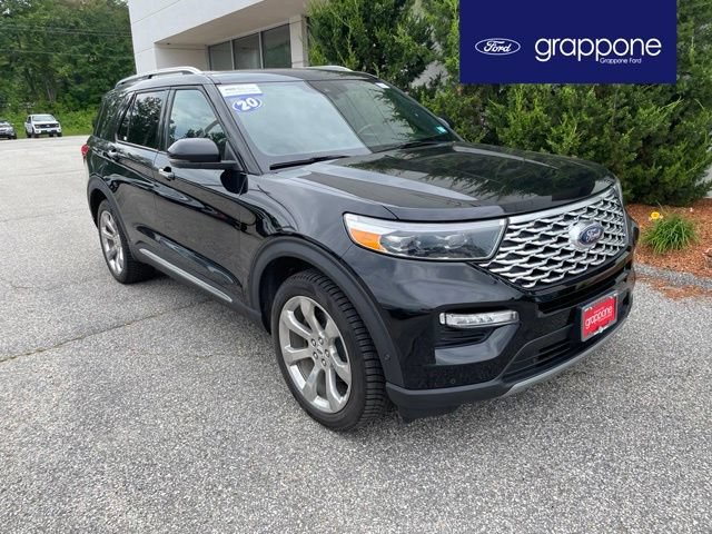Certified 2020 Ford Explorer Platinum w/ Premium Technology Package AWD/4WD image 1