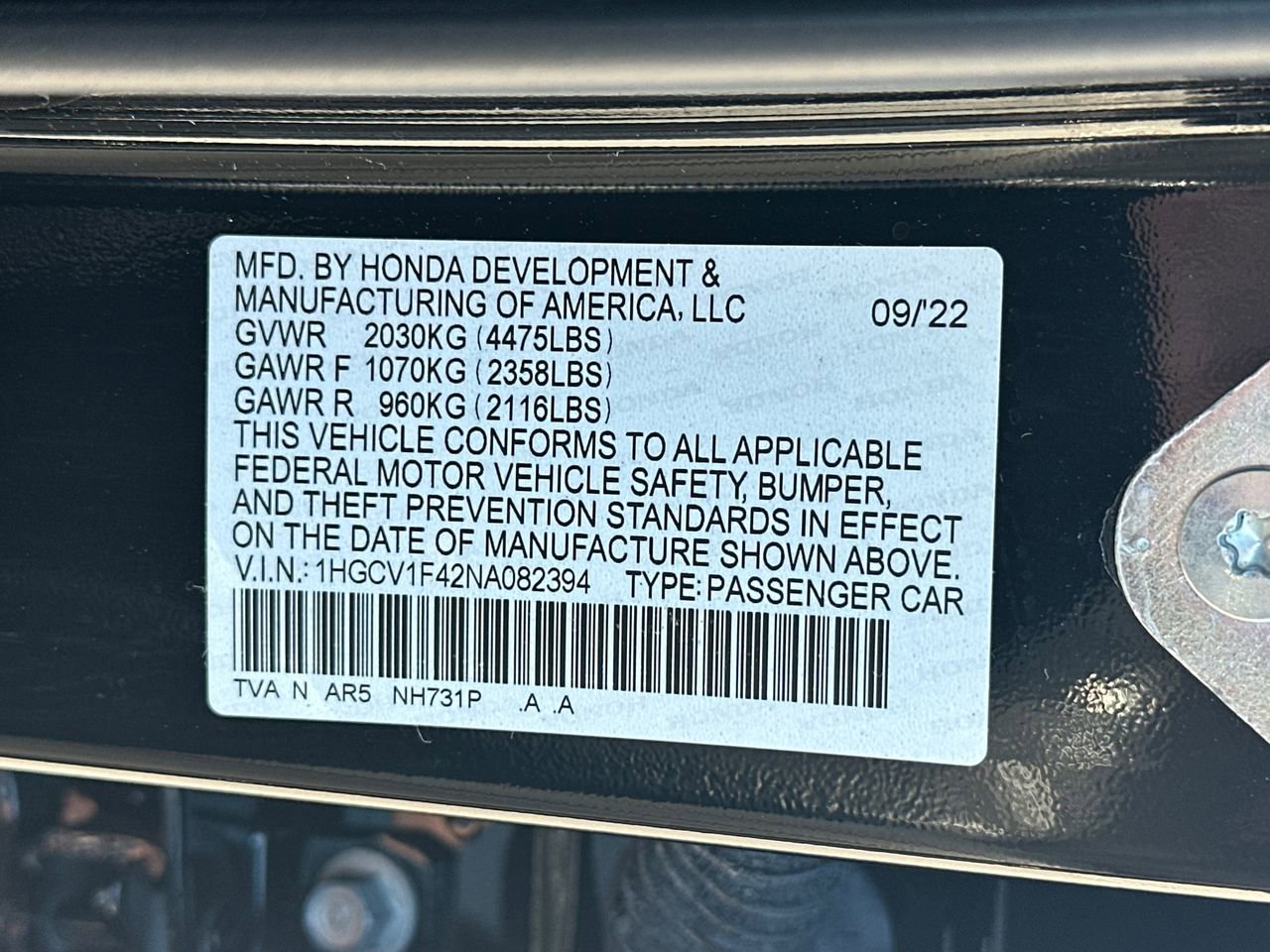 Used 2022 Honda Accord Sport Special Edition image 32