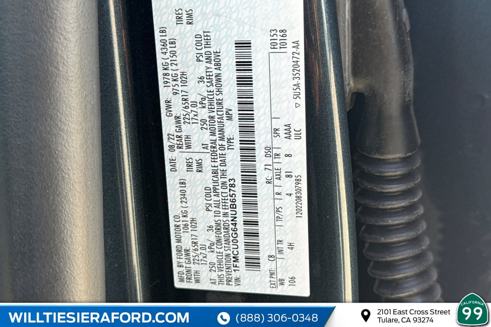 Certified 2022 Ford Escape SE w/ Convenience Package image 14