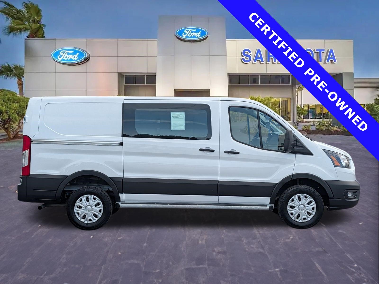 Certified 2025 Ford Transit 250 Low Roof w/ Exterior Upgrade Package RWD image 1