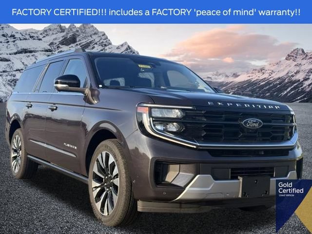 Certified 2025 Ford Expedition Max Platinum w/ Driver's Package