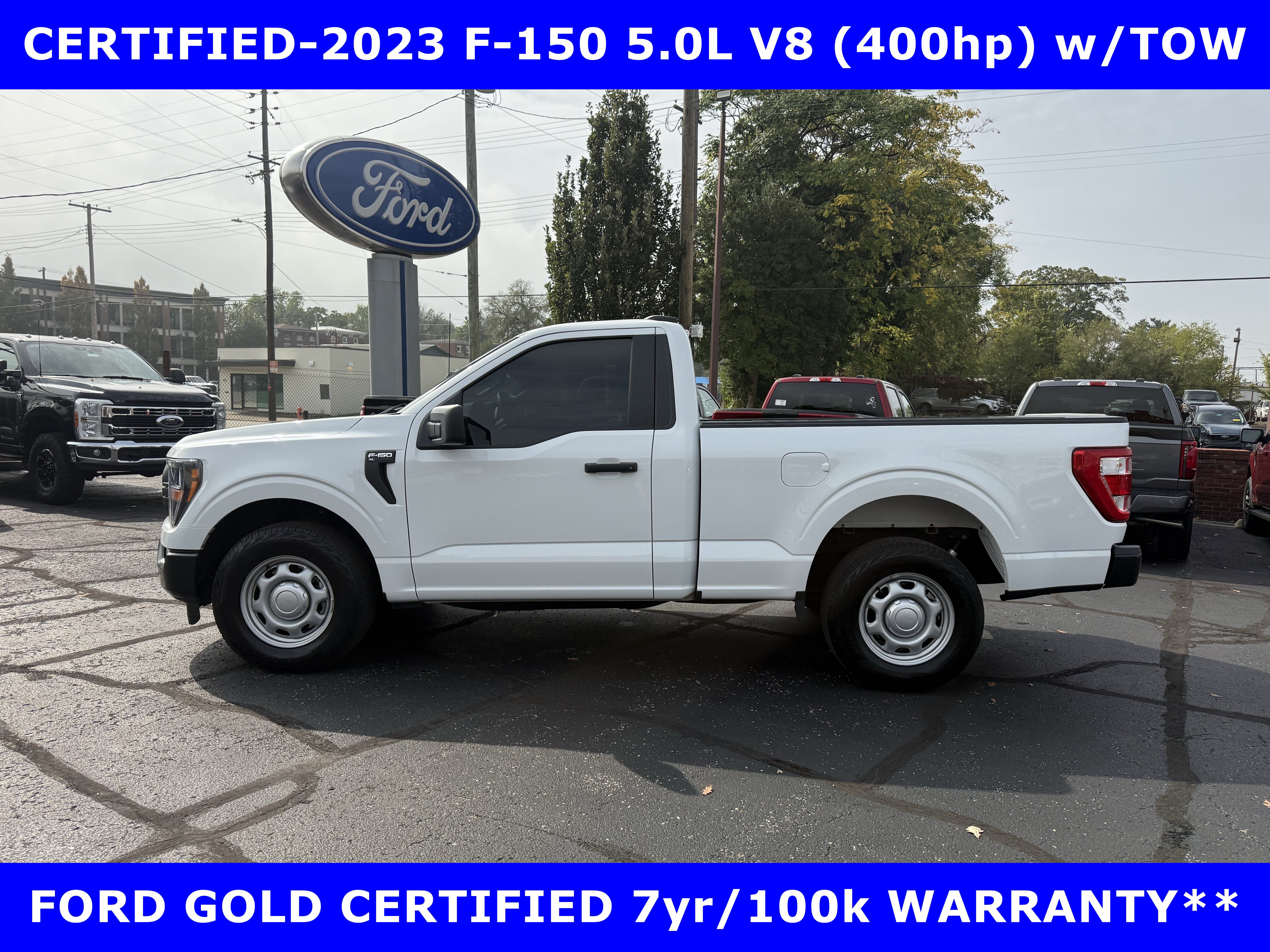 Certified 2023 Ford F150 XL w/ Trailer Tow Package