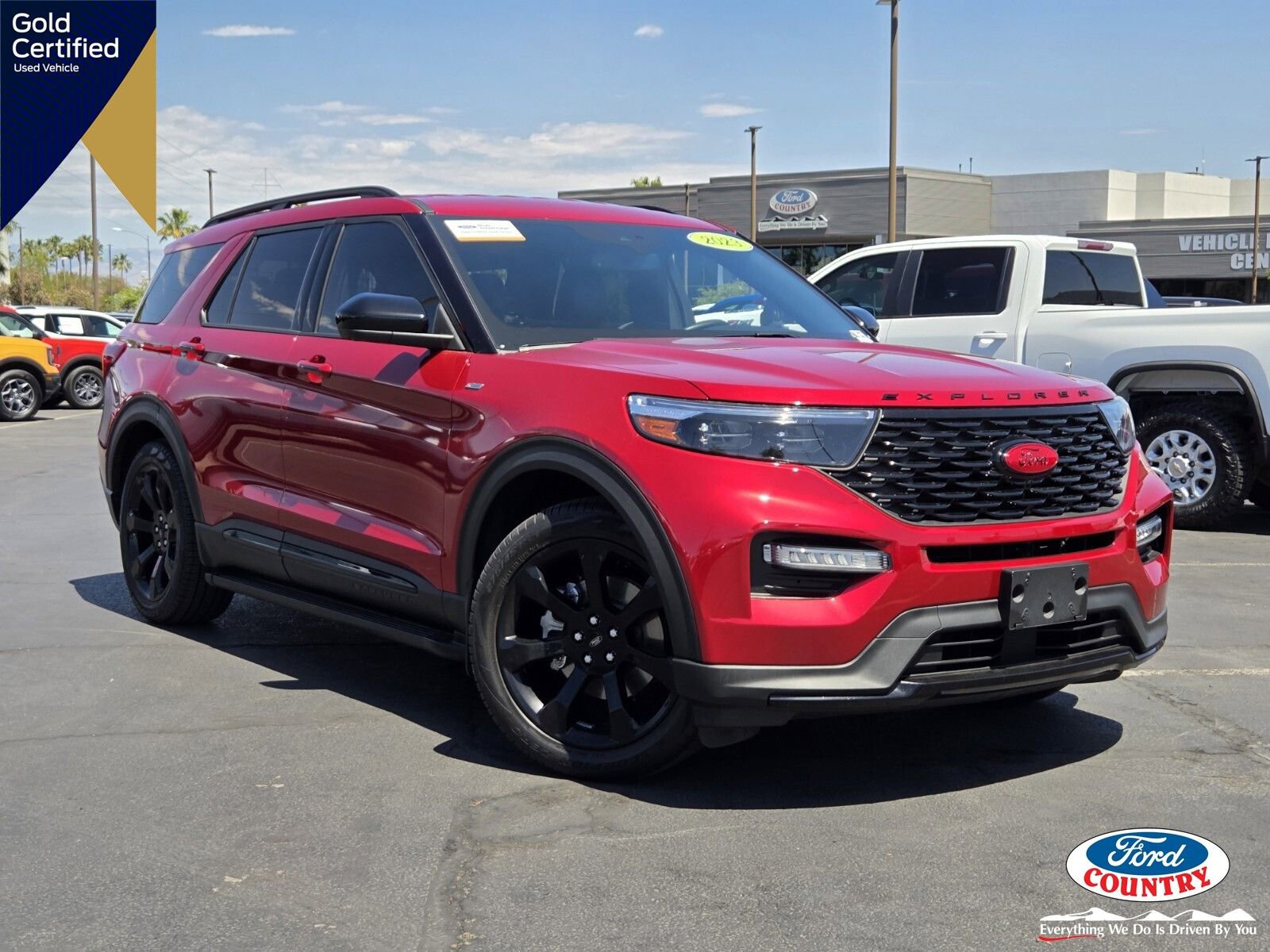 Certified 2023 Ford Explorer ST-Line w/ Class IV Trailer Tow Package