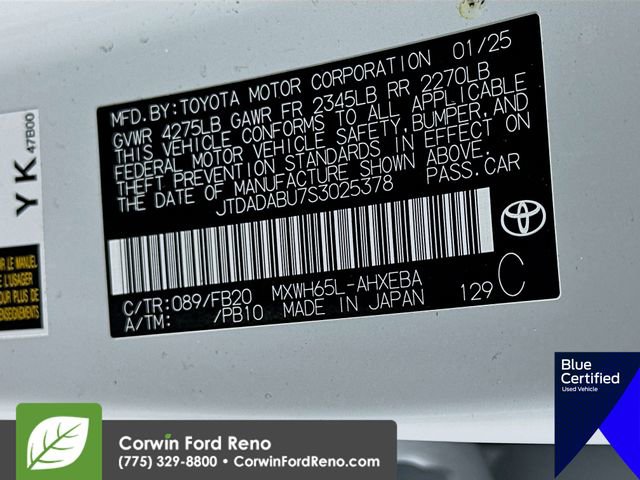 Used 2025 Toyota Prius LE image 33