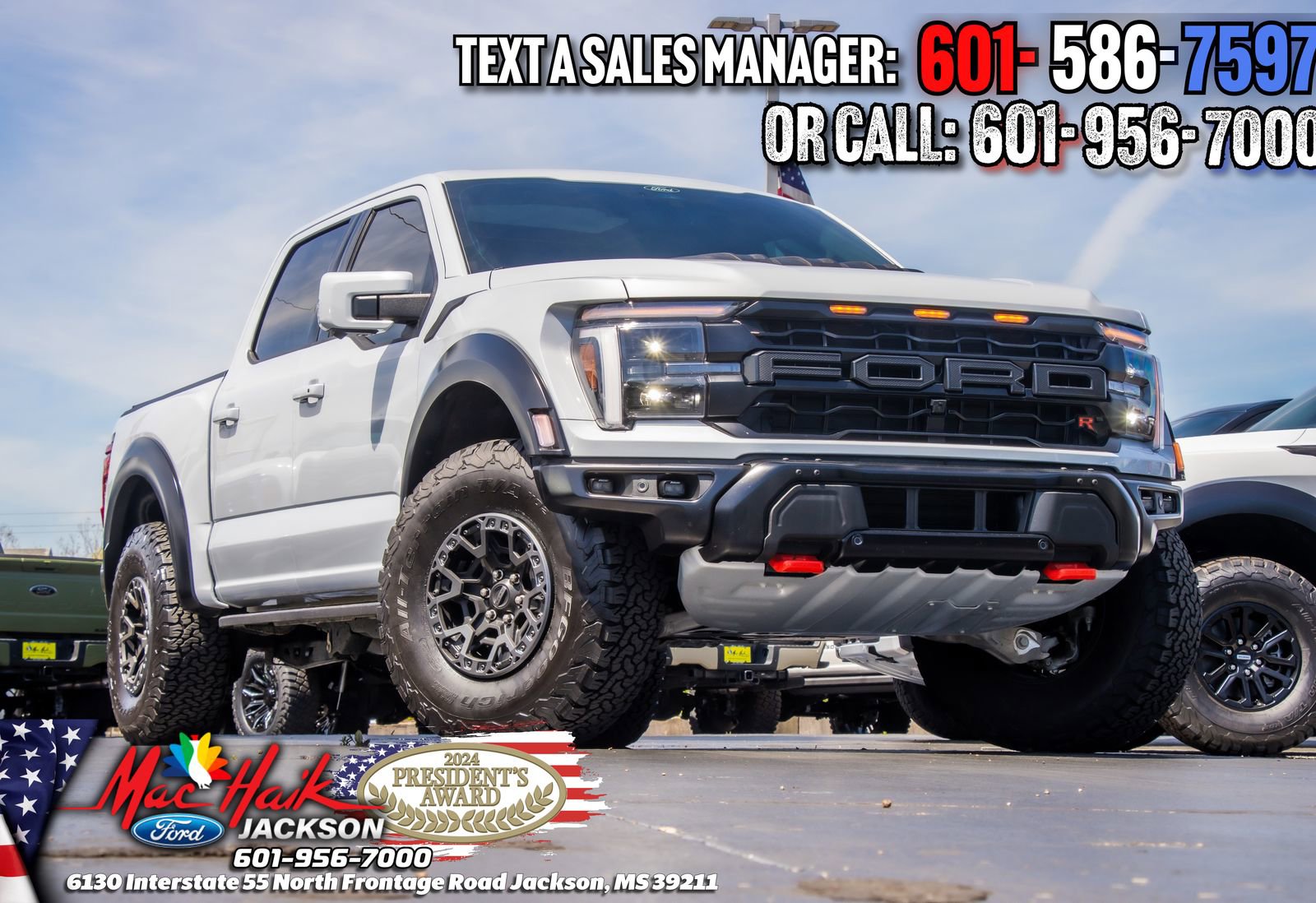 Certified 2025 Ford F150 Raptor w/ Equipment Group 803A Raptor R AWD/4WD image 2