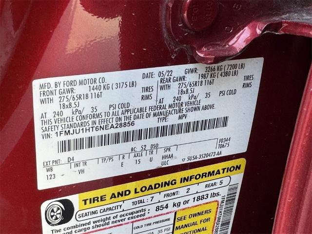 Certified 2022 Ford Expedition XLT image 13