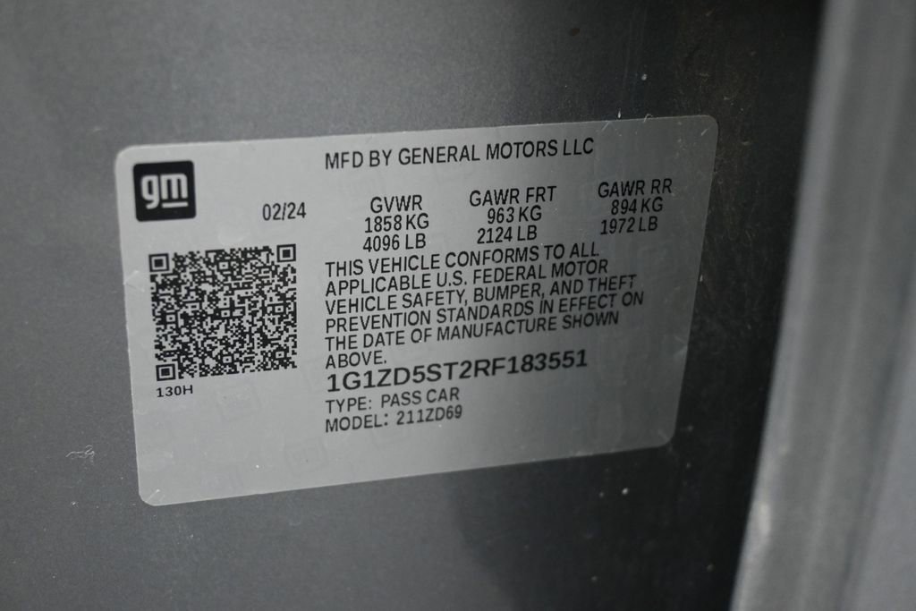 Used 2024 Chevrolet Malibu LT FWD image 24