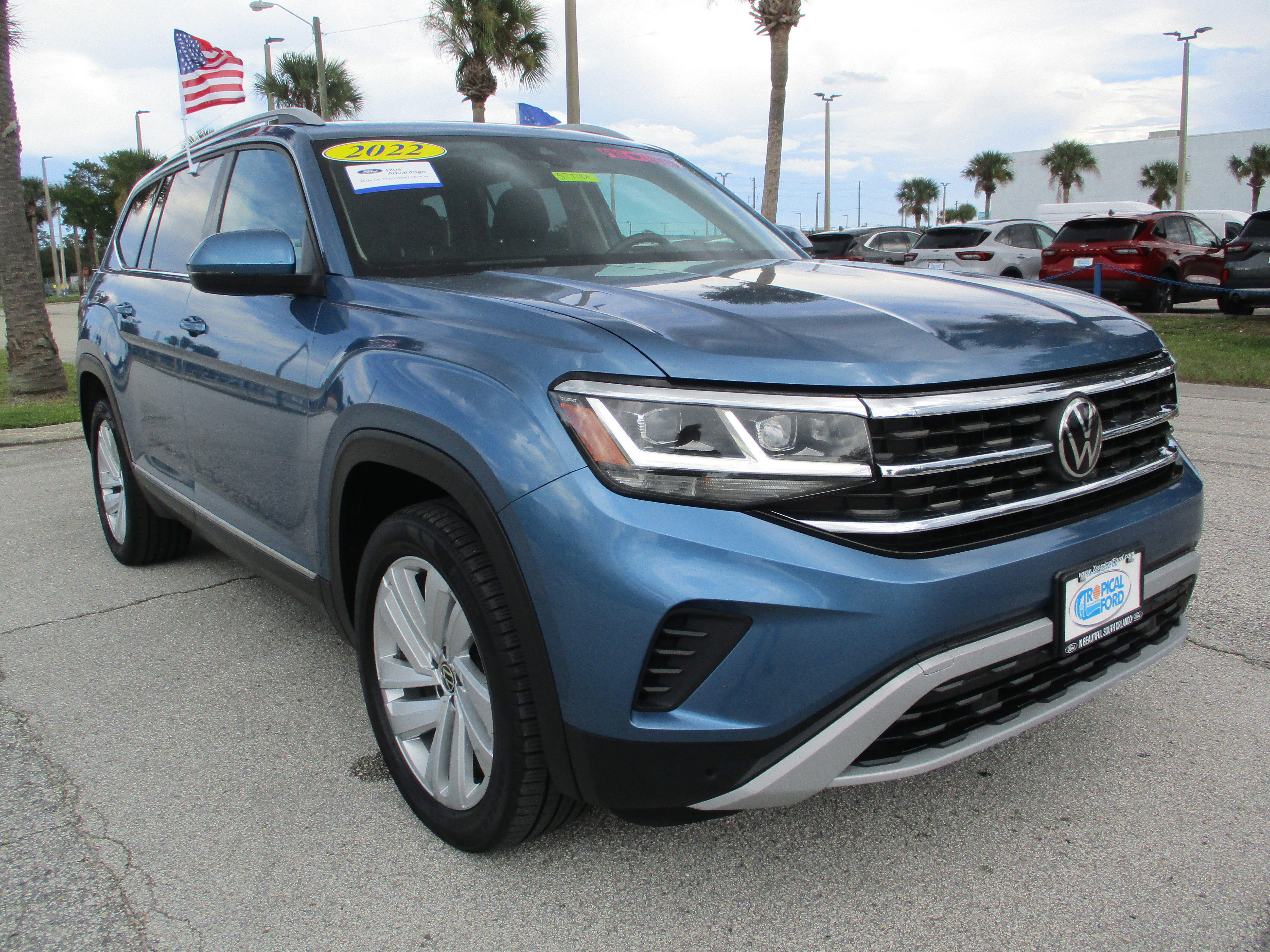 Used 2021 Volkswagen Atlas SEL image 7