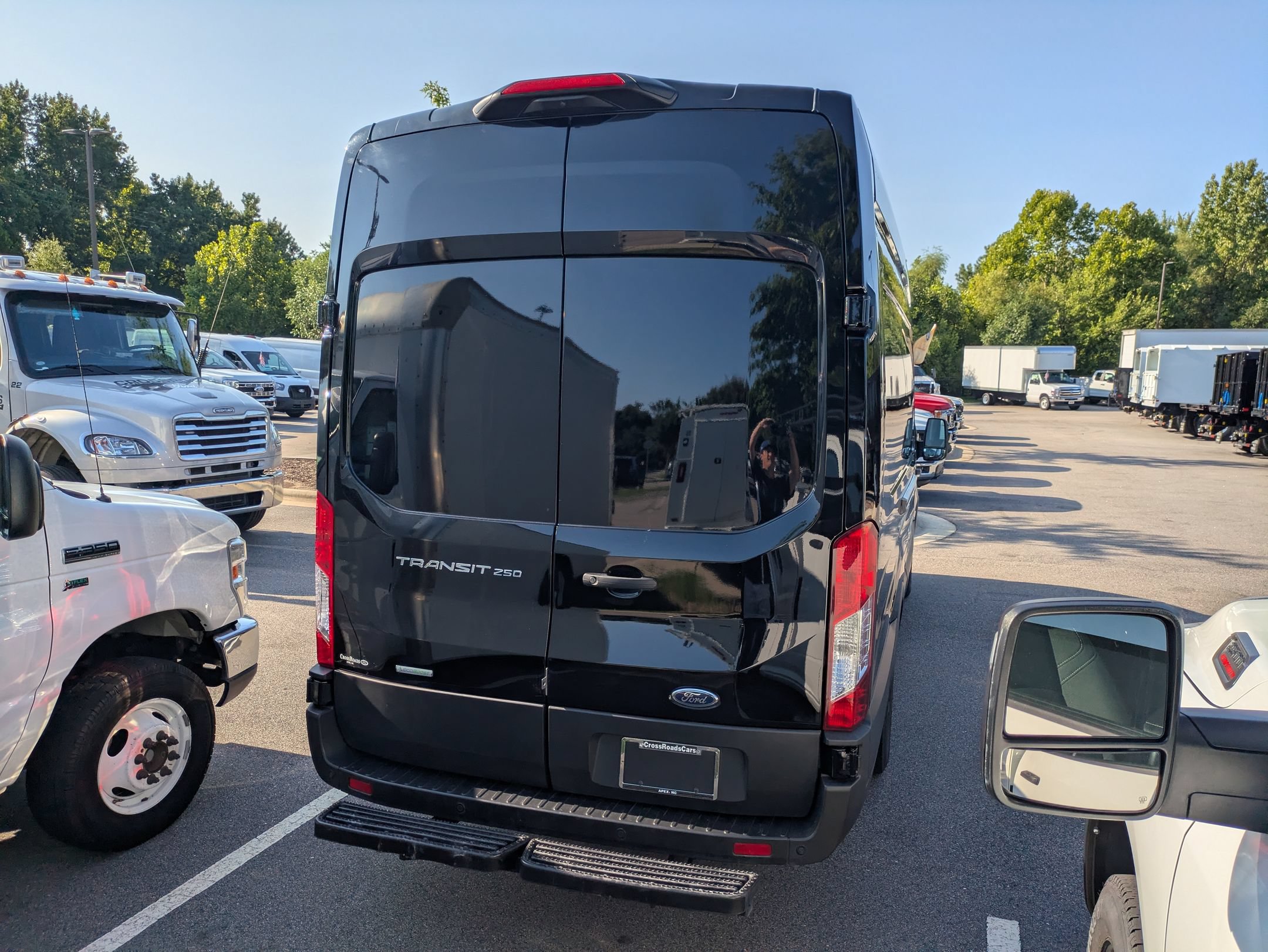 Certified 2023 Ford Transit 250 148 High Roof Extended w/ Load Area Protection Package RWD image 3
