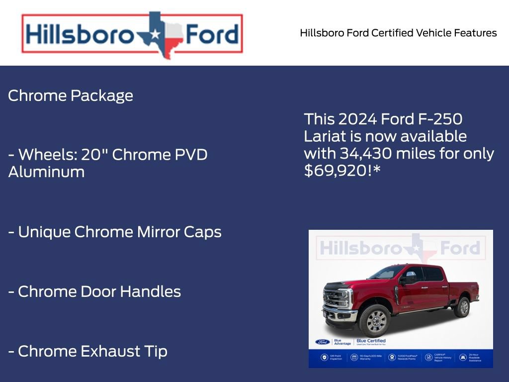 Certified 2024 Ford F250 Lariat w/ Lariat Ultimate Package AWD/4WD image 5