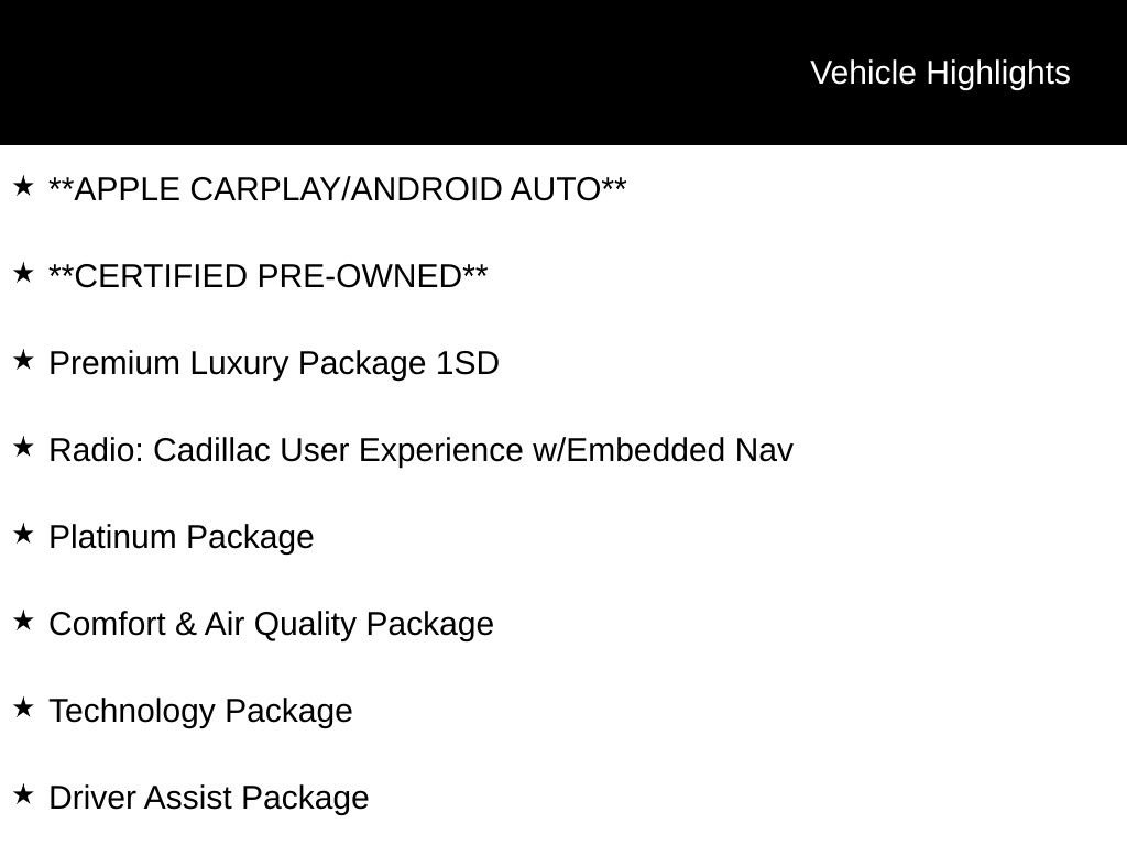 Used 2022 Cadillac XT6 Premium Luxury w/ Platinum Package AWD/4WD image 9