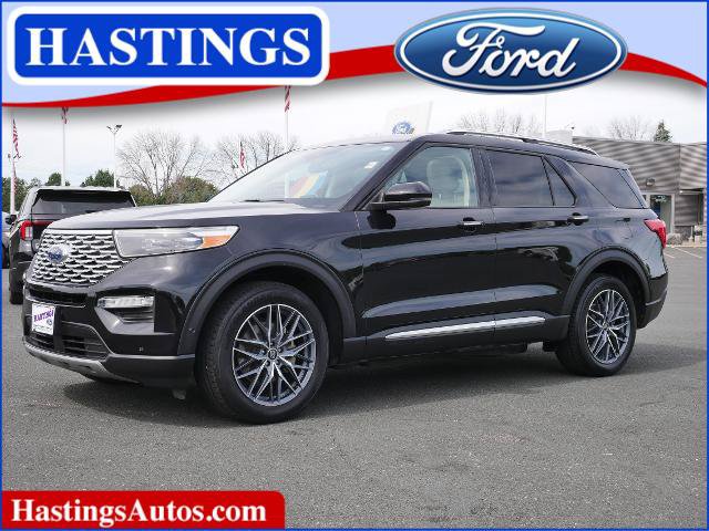 Certified 2020 Ford Explorer Platinum w/ Premium Technology Package AWD/4WD image 1