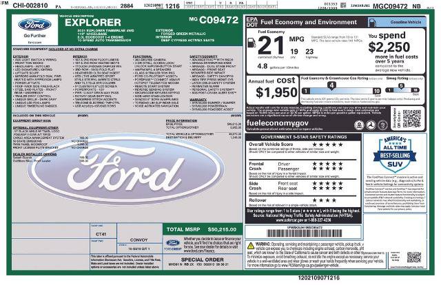Certified 2021 Ford Explorer Timberline AWD/4WD image 4