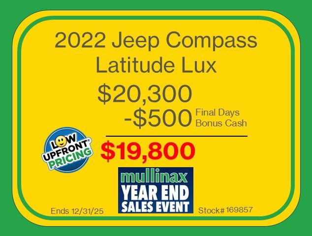 Used 2022 Jeep Compass Latitude image 3