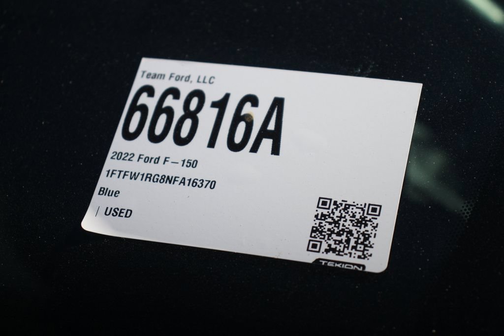 Certified 2022 Ford F150 Raptor w/ Equipment Group 801A High AWD/4WD image 29