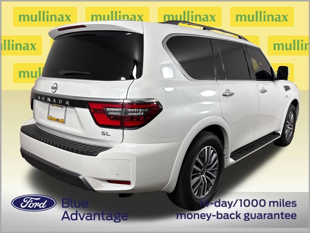 Used 2021 Nissan Armada SL w/ Captain's Chairs Package RWD image 4