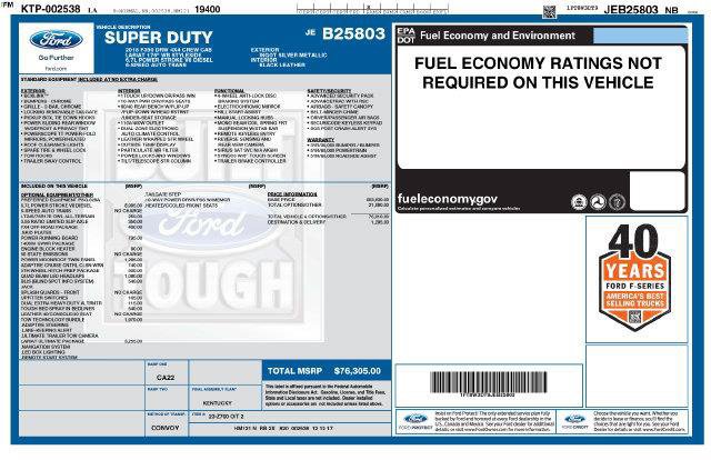 Certified 2018 Ford F350 Lariat w/ Lariat Ultimate Package AWD/4WD image 5