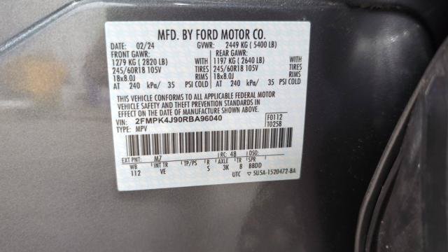 Certified 2024 Ford Edge SEL w/ Convenience Package AWD/4WD image 29