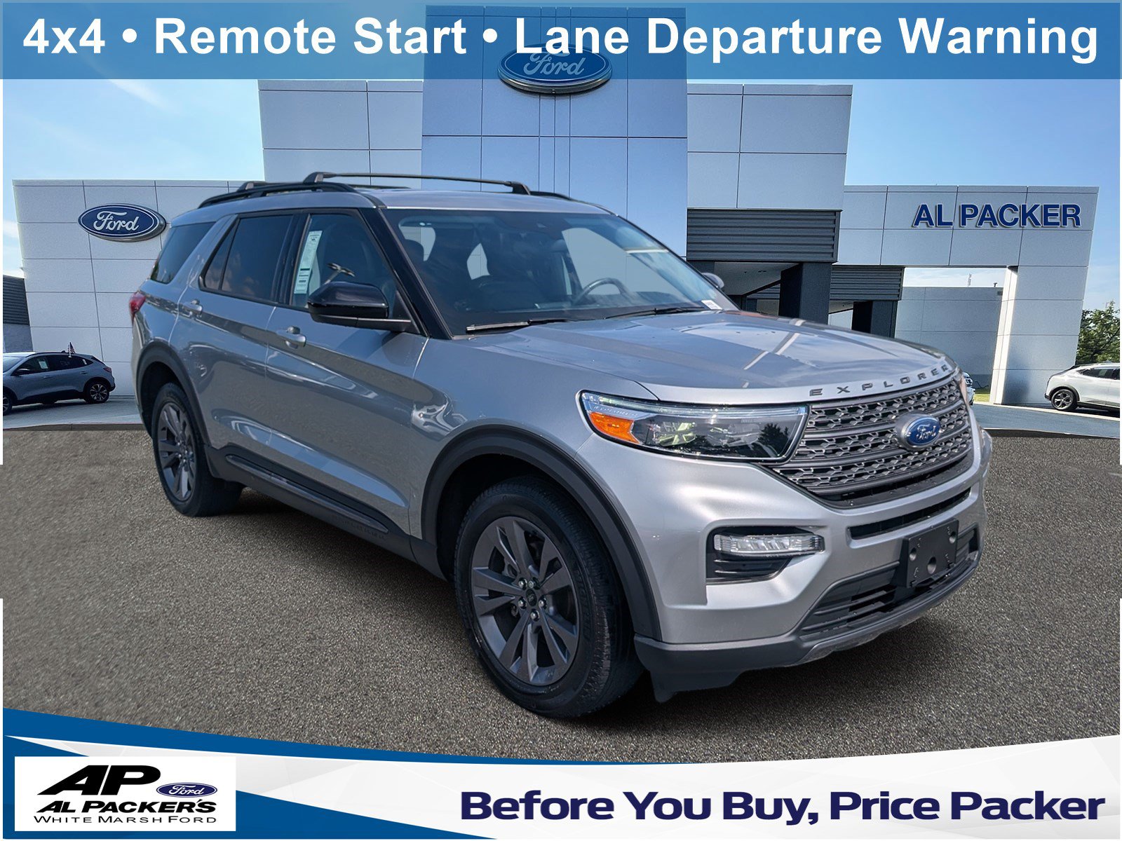 Certified 2024 Ford Explorer XLT w/ Equipment Group 202A