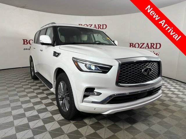 Used 2021 INFINITI QX80 Luxe w/ All-Season Package RWD image 1