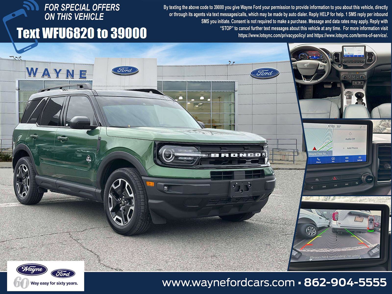 Certified 2023 Ford Bronco Sport Outer Banks w/ Tech Package image 6