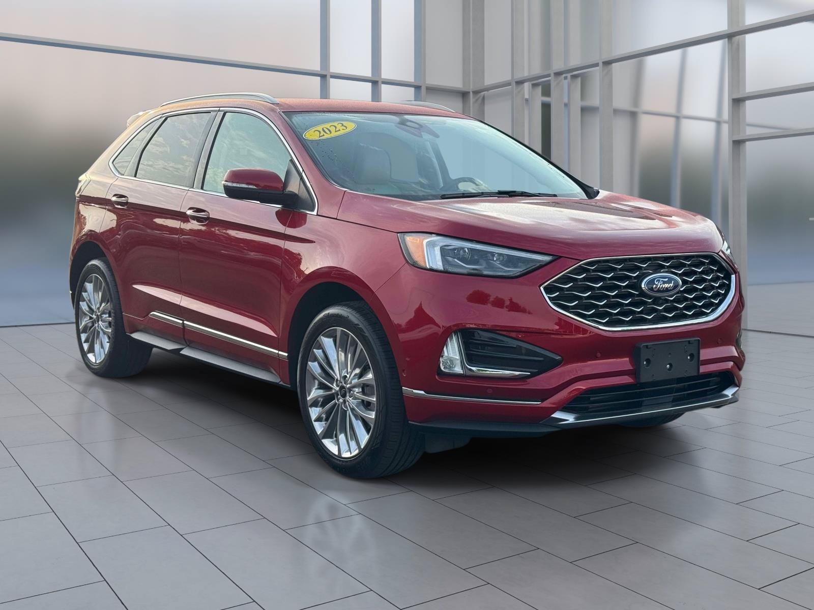 Certified 2023 Ford Edge Titanium w/ Equipment Group 301A AWD/4WD image 2