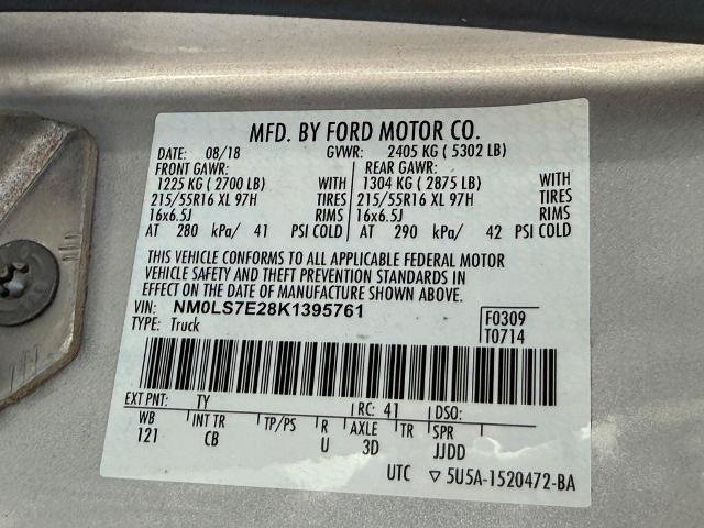 Certified 2019 Ford Transit Connect XL FWD image 28
