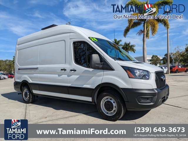 Certified 2024 Ford Transit 250 148 High Roof w/ Load Area Protection Package image 1