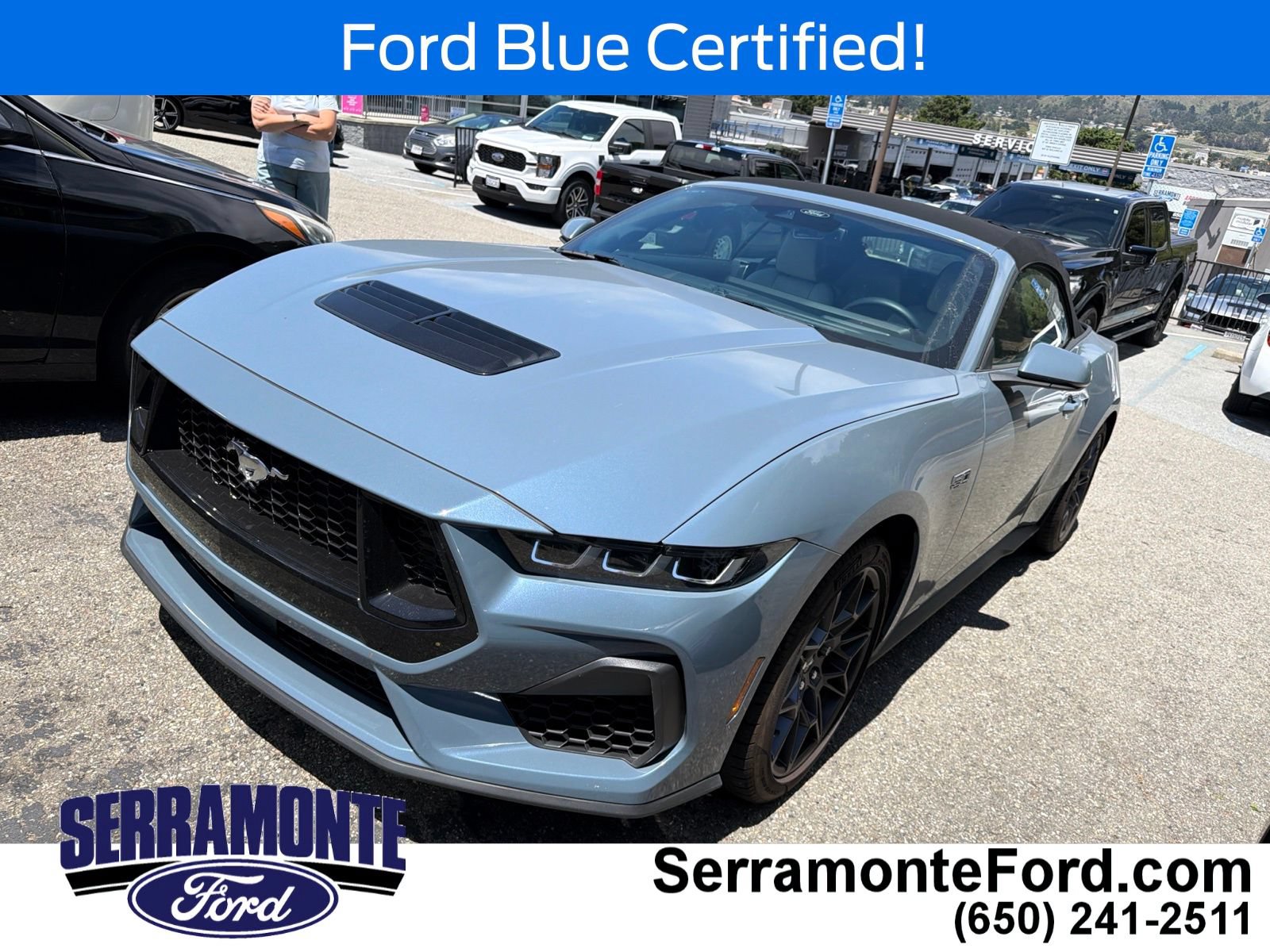 Certified 2024 Ford Mustang GT Premium w/ GT Performance Package RWD image 3