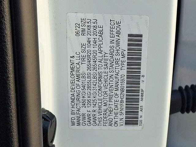 Used 2022 Honda Passport Elite image 27