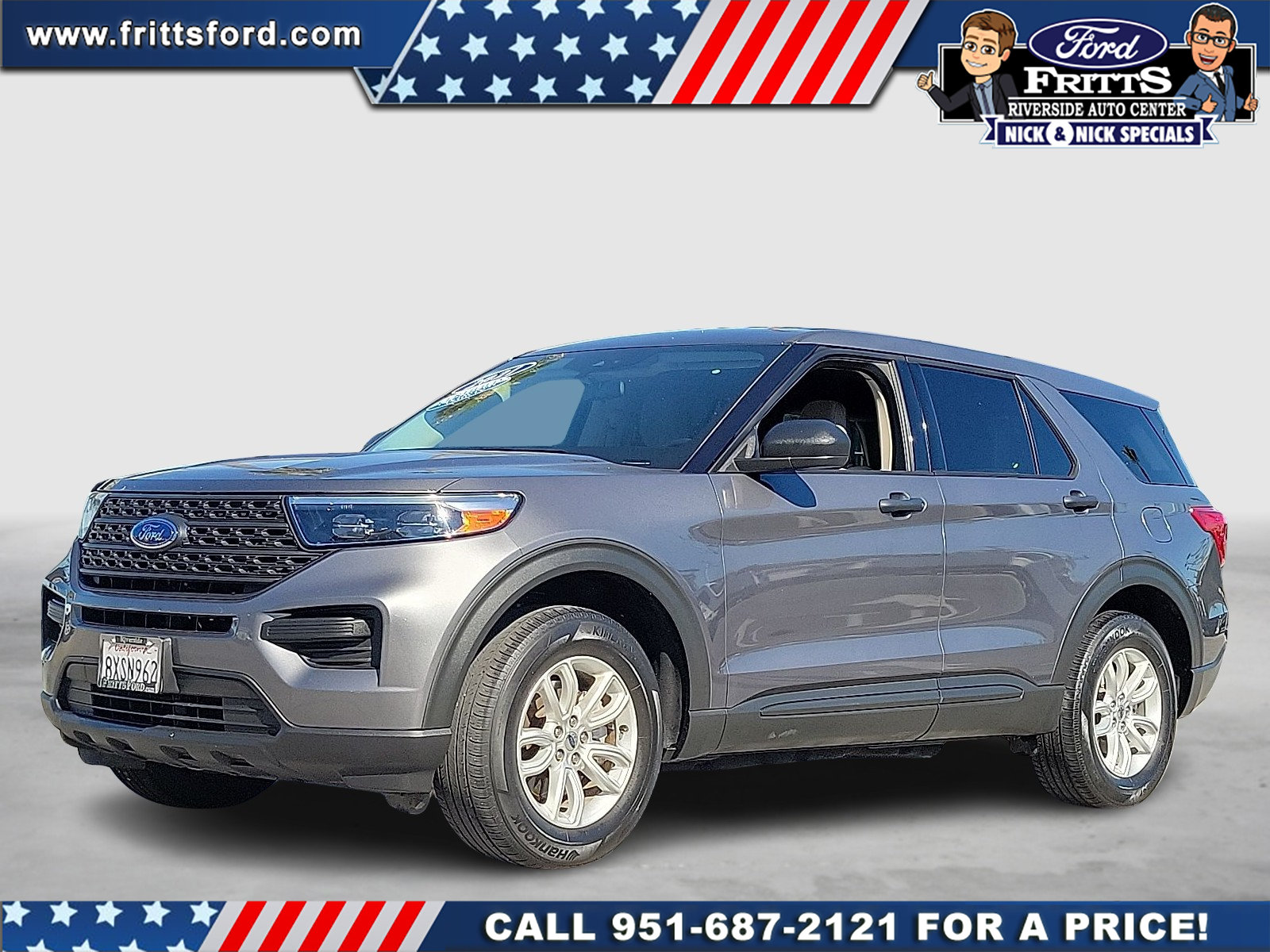 Certified 2021 Ford Explorer 4WD
