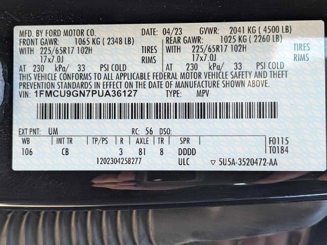 Certified 2023 Ford Escape Active image 36