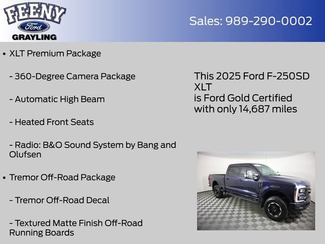 Certified 2025 Ford F250 XLT w/ Tremor Off-Road Package image 13
