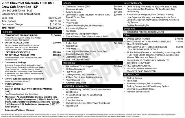 Used 2022 Chevrolet Silverado 1500 RST w/ Convenience Package II image 18