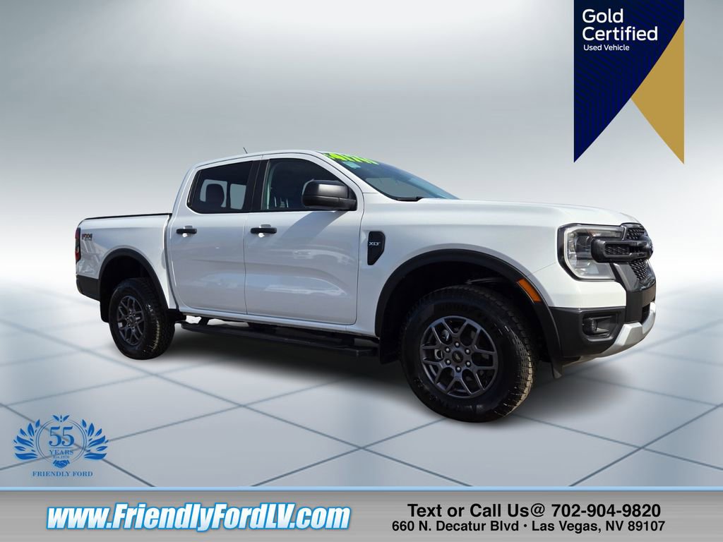 Certified 2025 Ford Ranger XLT w/ FX4 Off-Road Package