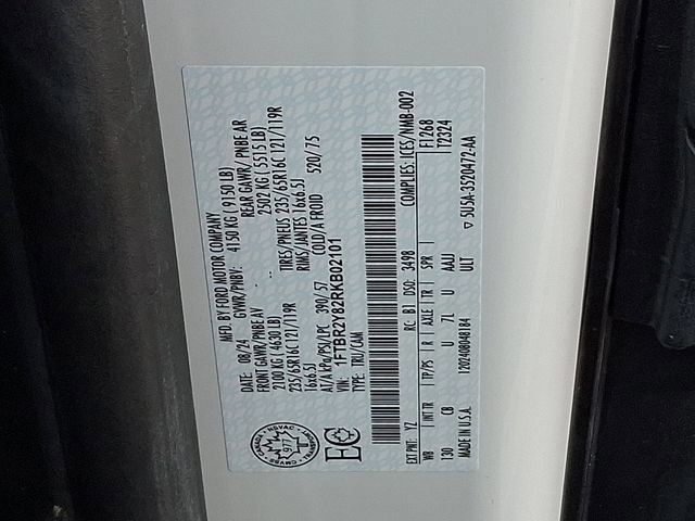 Certified 2024 Ford Transit 250 Low Roof AWD w/ Exterior Upgrade Package image 26