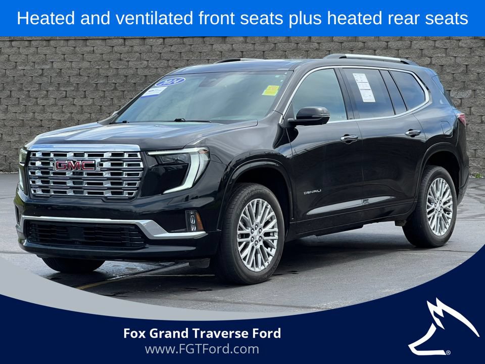 Used 2024 GMC Acadia Denali w/ LPO, Floor Liner Package