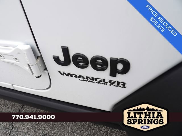 Used 2022 Jeep Wrangler Unlimited Sport image 14