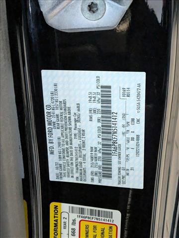 Certified 2022 Ford Mustang GT w/ Equipment Group 301A image 22