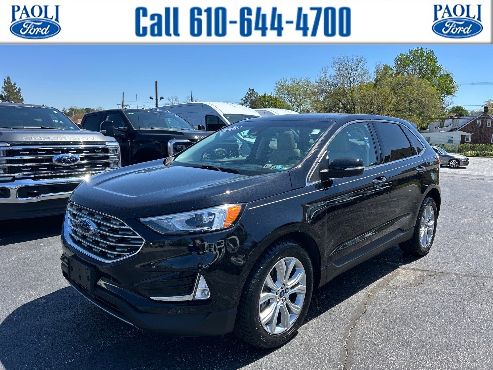 Certified 2020 Ford Edge Titanium w/ Class II Trailer Tow Package