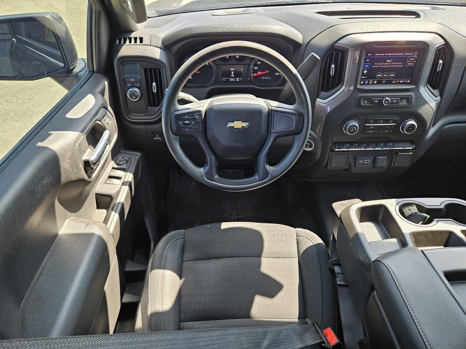 Used 2023 Chevrolet Silverado 1500 Custom w/ LPO, Dark Essentials Package RWD image 11