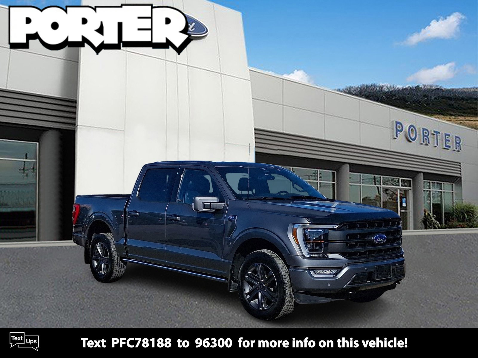 Certified 2023 Ford F150 Lariat w/ Equipment Group 502A High image 10