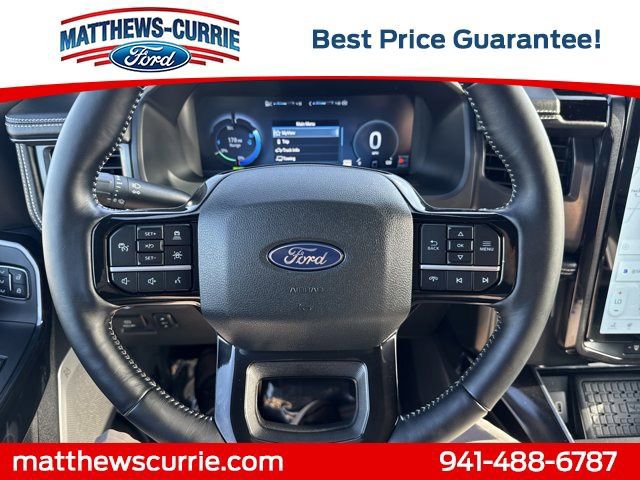Certified 2025 Ford F150 Lightning Platinum w/ Dark Elements Package image 21