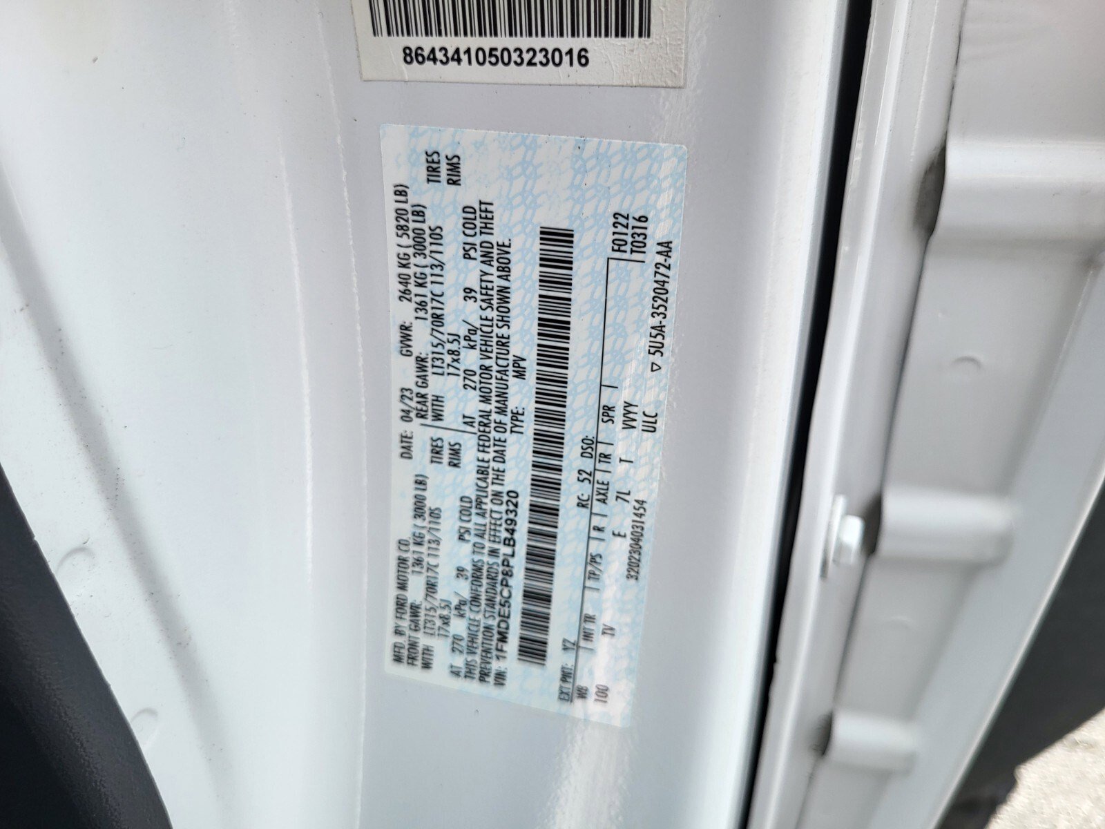 Certified 2023 Ford Bronco Wildtrak AWD/4WD image 33
