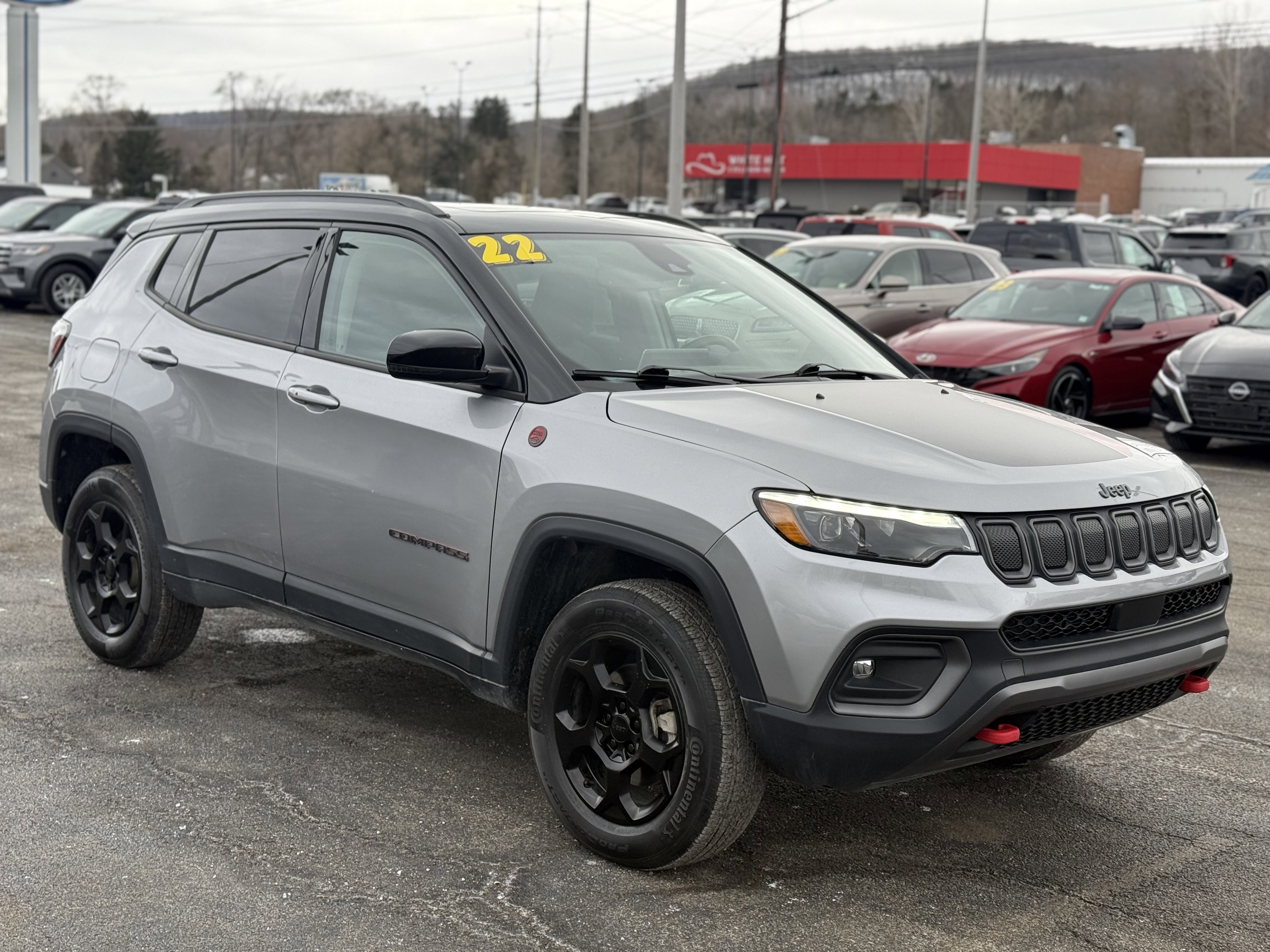 Used 2022 Jeep Compass Trailhawk w/ Trailhawk Elite Group image 1