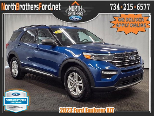 Certified 2023 Ford Explorer XLT w/ Equipment Group 202A image 5