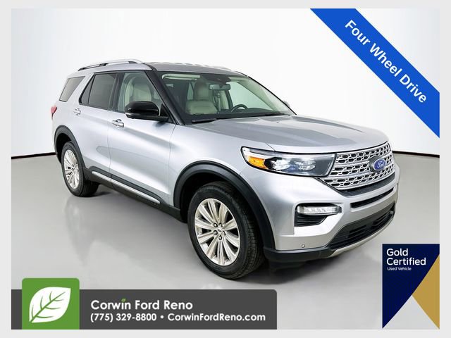 Certified 2023 Ford Explorer Limited w/ Hybrid Equipment Group 310A AWD/4WD 360° Tour