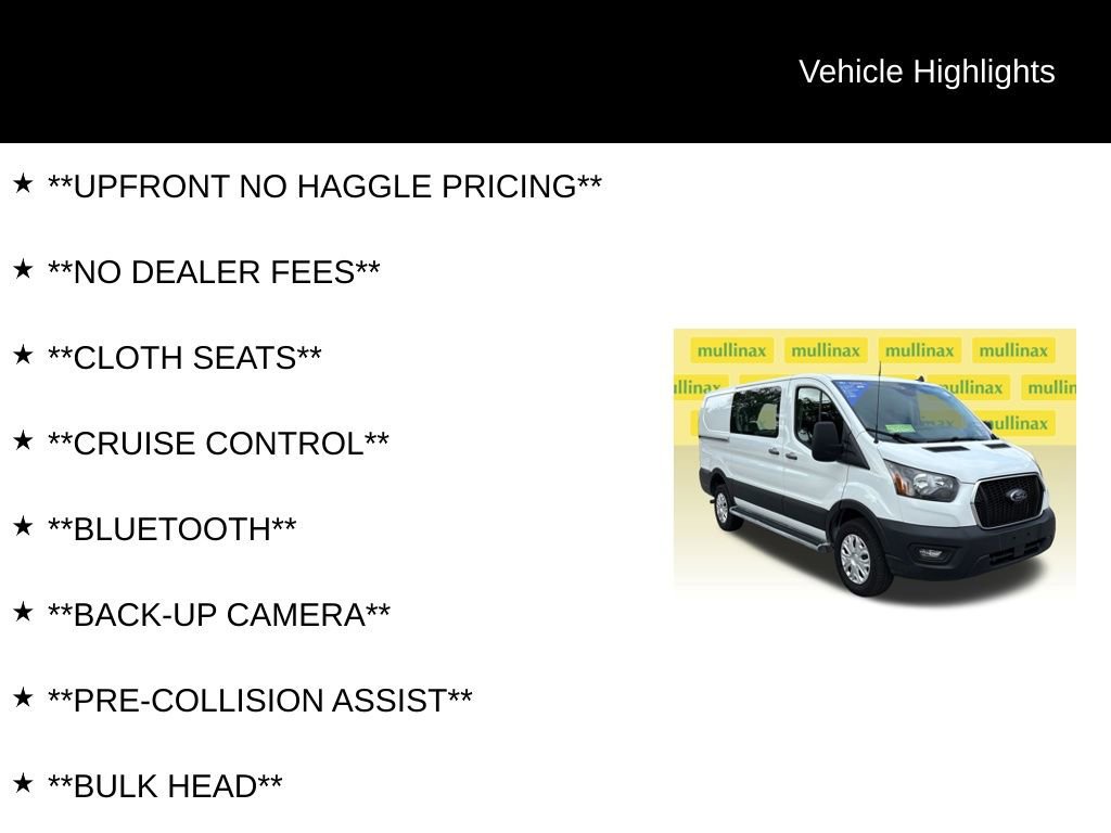 Certified 2024 Ford Transit 250 Low Roof w/ Exterior Upgrade Package image 16