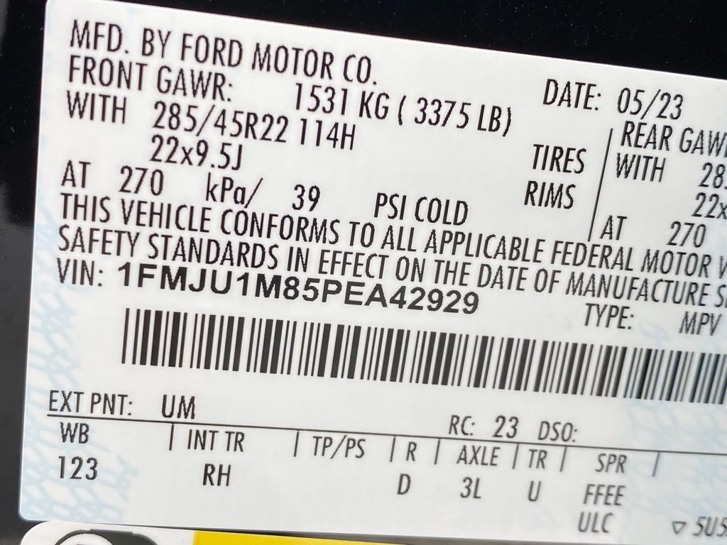 Certified 2023 Ford Expedition Platinum AWD/4WD image 33