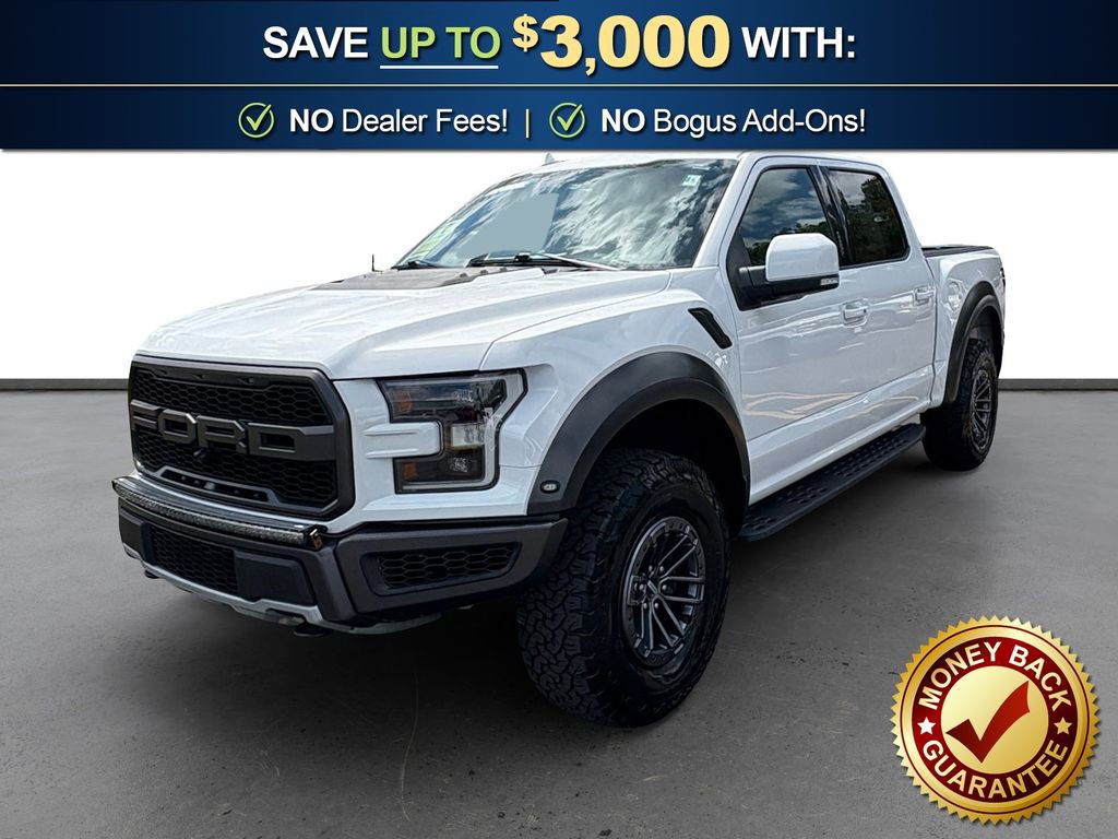 Certified 2019 Ford F150 Raptor w/ Equipment Group 802A Luxury AWD/4WD 360° Tour